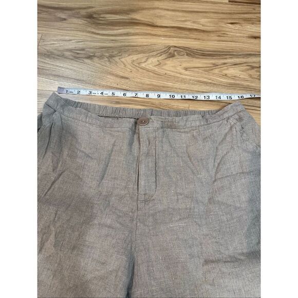 Flax nwot wide leg linen pants size large - Picture 6 of 8